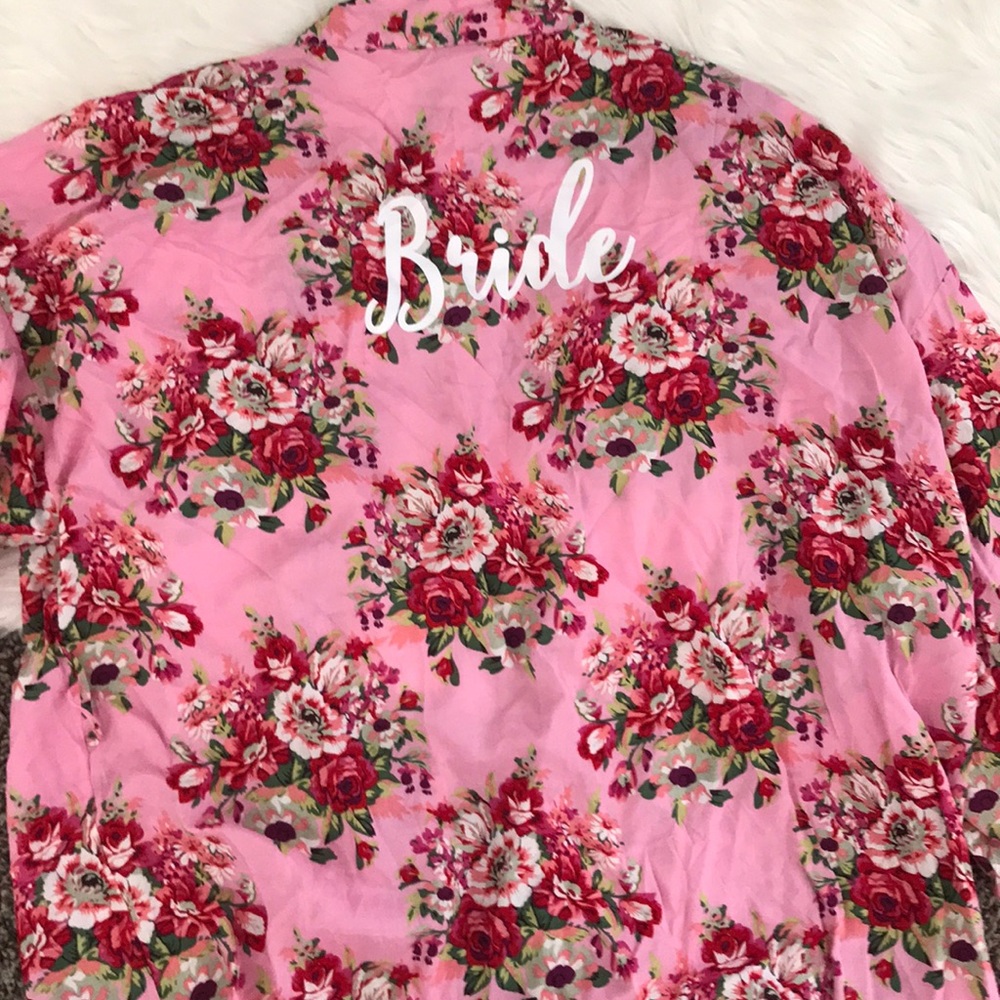 Bride robe
